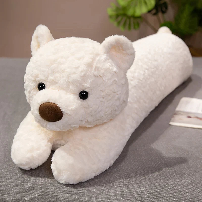 Long Fluffy Bear Snuggle Buddy Plushies — image 10