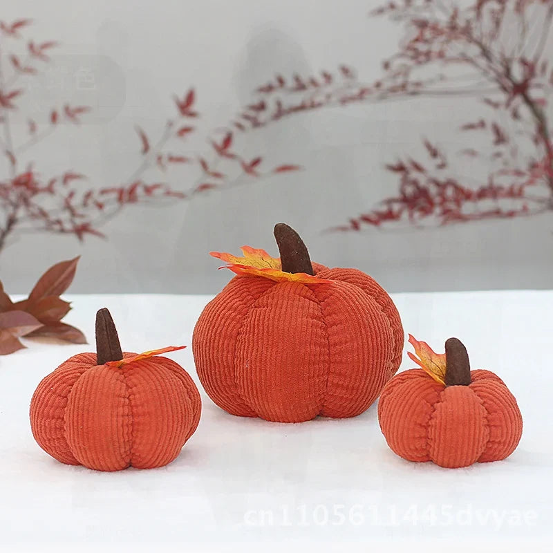 Thanksgiving Pumpkin Plush | Holiday Stuffed Gourd Décor — image 6