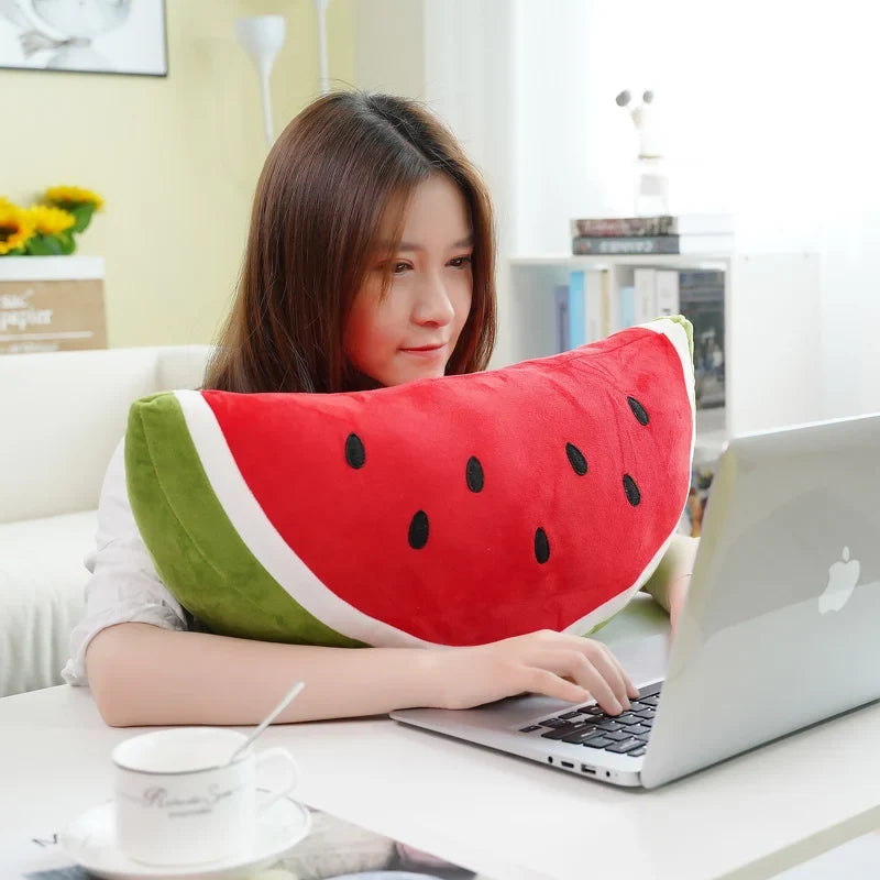 Watermelon Slice Plushie Throw Pillow, 12" | 30 cm — image 5