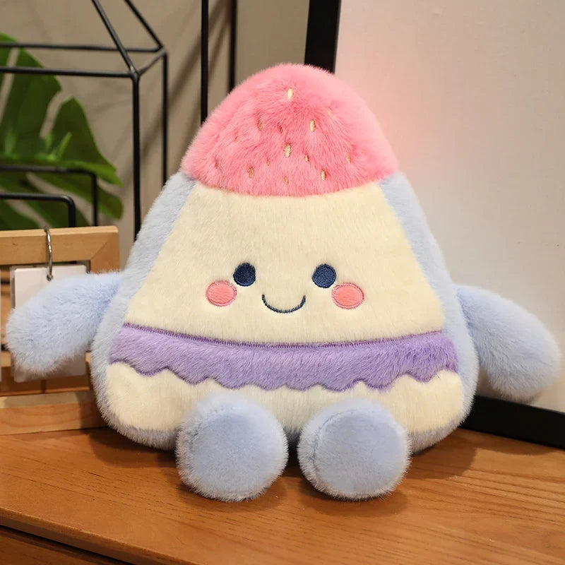 Strawberry Cake Plush Toy | Cute Dessert Stuffed Animal — image 8