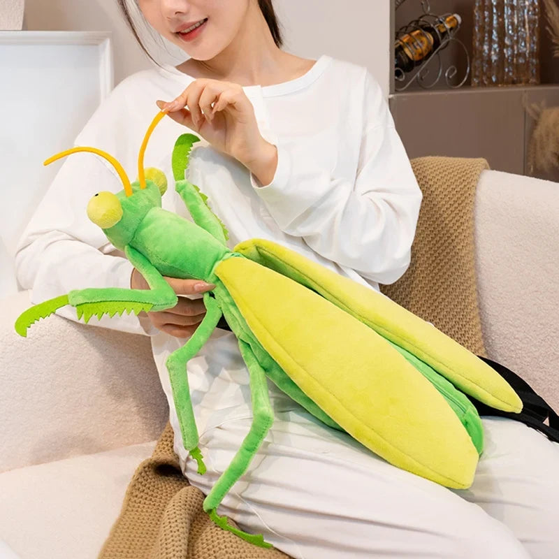 Praying Mantis and Mystic Dragonfly Plush Backpack — image 18