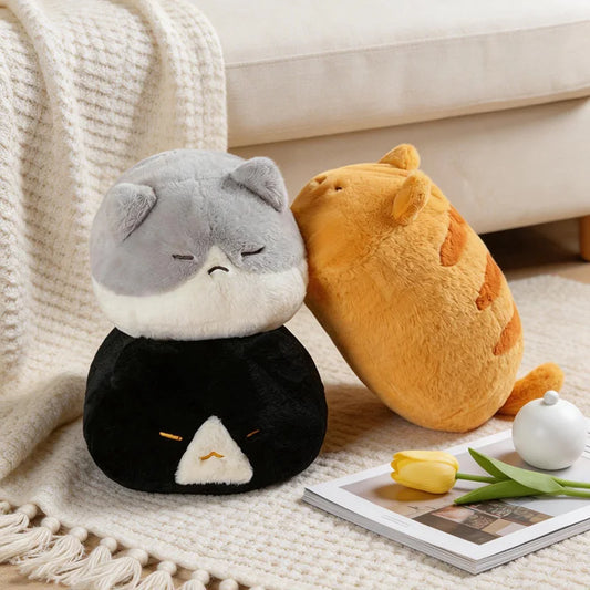 Fluffy Cat Ball Plushies — image 1