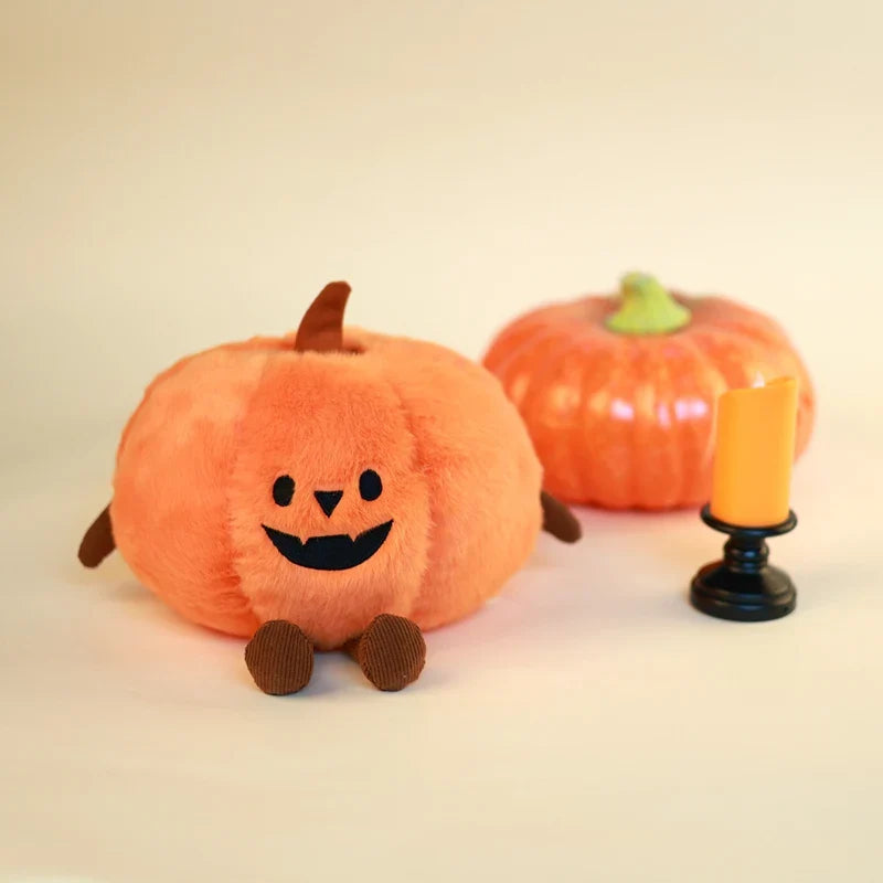 Halloween Bat Pumpkin Plush Toy - Cute Spooky Doll, 8" | 20 cm — image 6