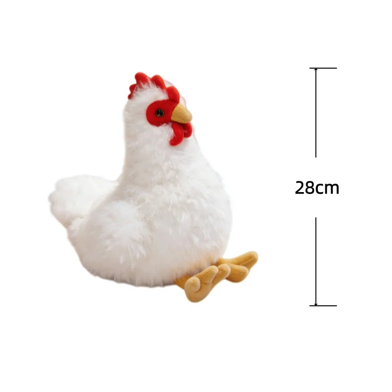 Realistic Chicken & Poultry Plush Collection – Hen, Silkie, Turkey & More — image 11