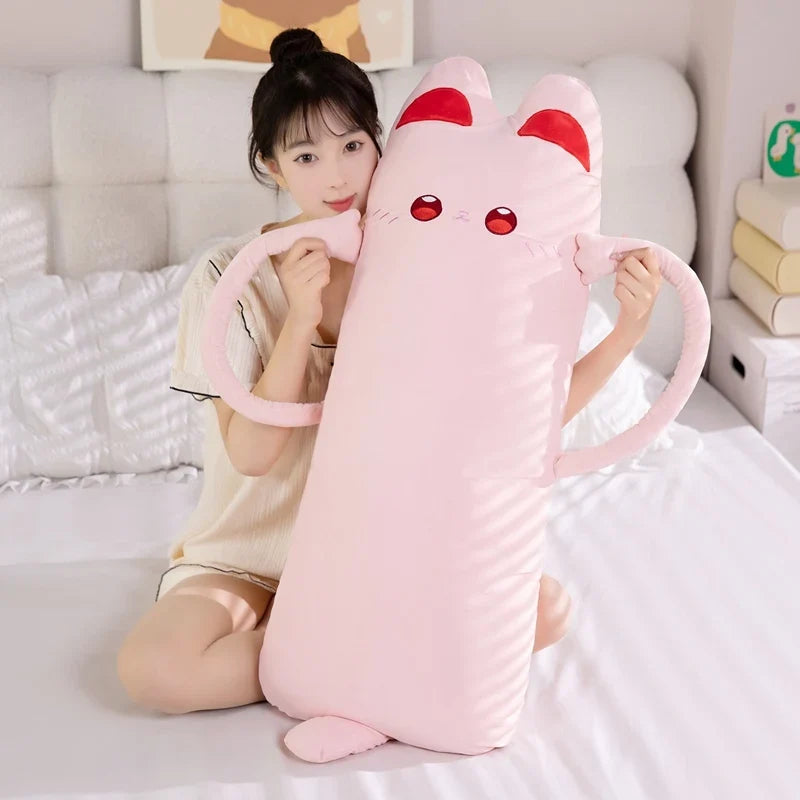 Long Snuggle Loaf Cat Plush — image 10
