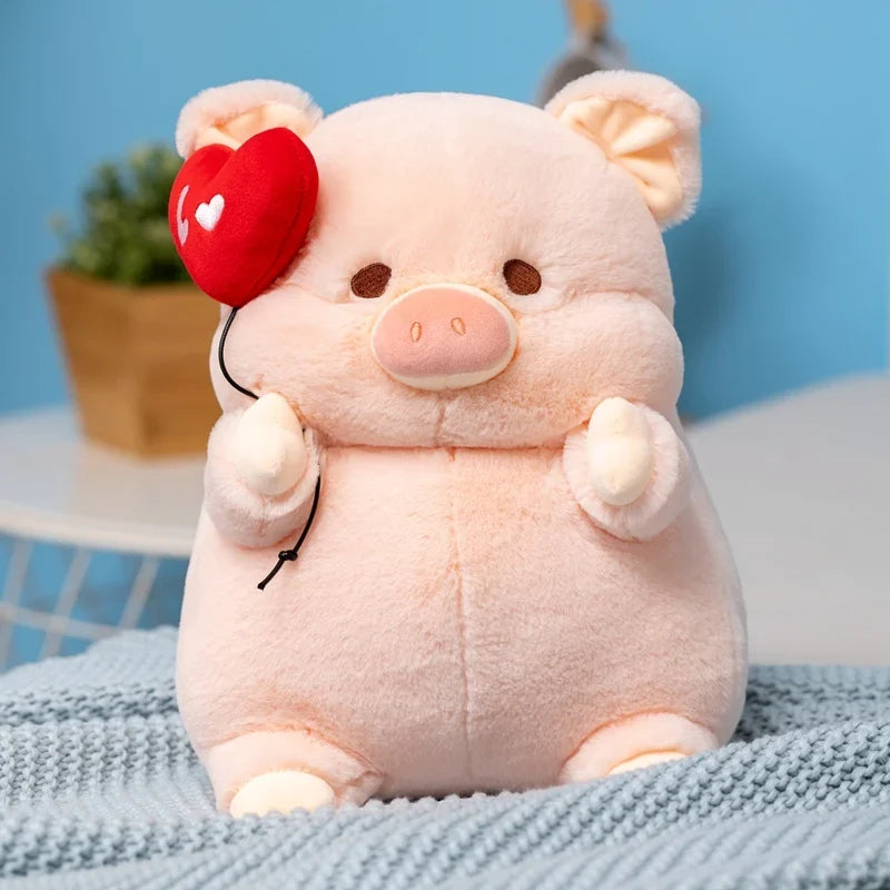 Pig Plushie Holding a Valentine's Heart, 8-12" | 20-30 cm — image 10