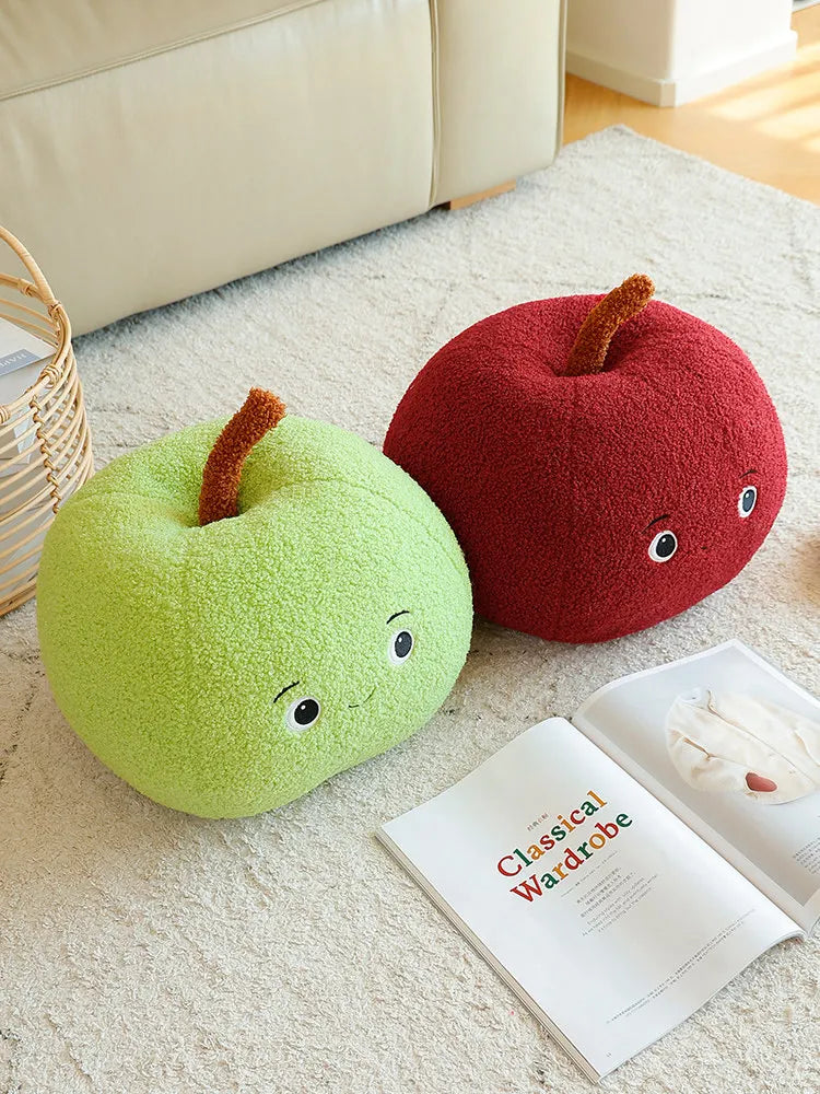 Apple Plush Stuffed Toy - Big Soft Fruit Cushion, 10-18" | 25-45 cm — image 8