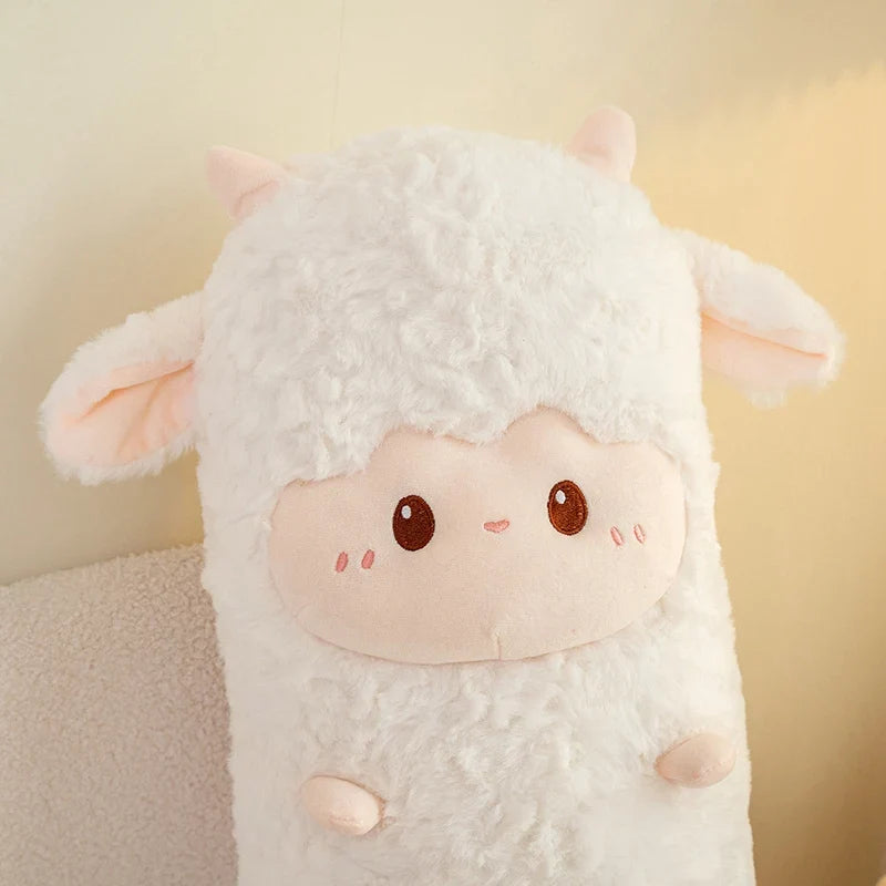 Giant Sheep Body Pillow | Soft Lamb Sleeping Cushion — image 5