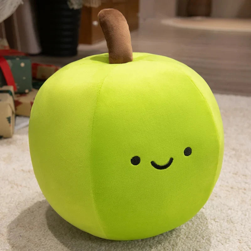 Cheerful Cartoon Fruit & Veggie Plushies, Many Varieties — image 16