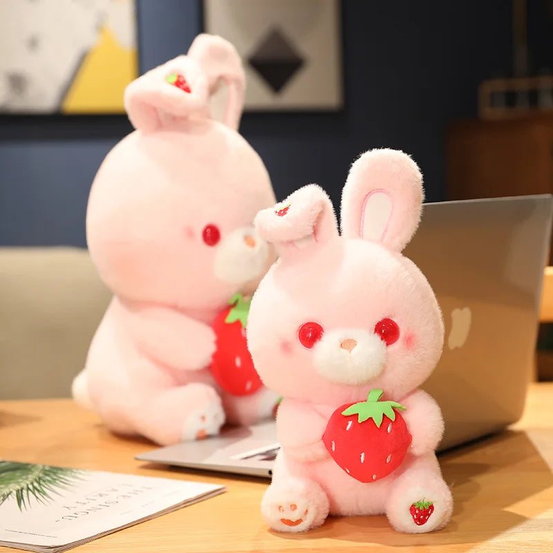 Strawberry Bunny Plushie, 11-16" | 27-40 cm — image 4