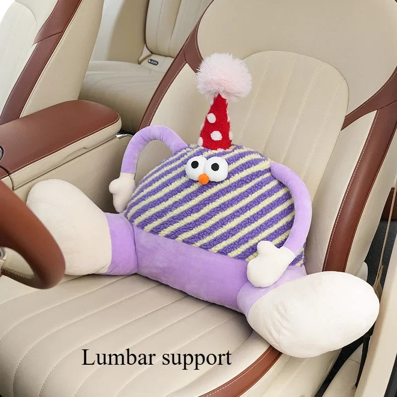 Birthday Waffle Cushion Plushie for Head/Lumbar Support, 14-20" | 35-50 cm — image 18