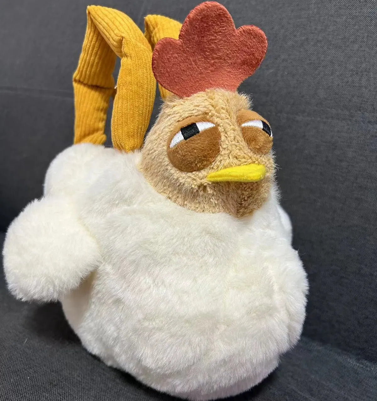 Cute Chicken Crossbody Bag | Novelty Animal Plush Shoulder Bag, 13\ | 32 cm" — image 5