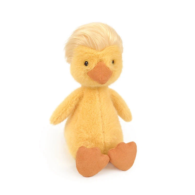 Duck Plush Toy - Soft Funny Hairstyle Duckie, 10" | 26 cm — image 6
