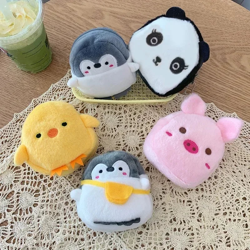 Duck Coin Purse - Soft Plush Zip Pouch — image 3