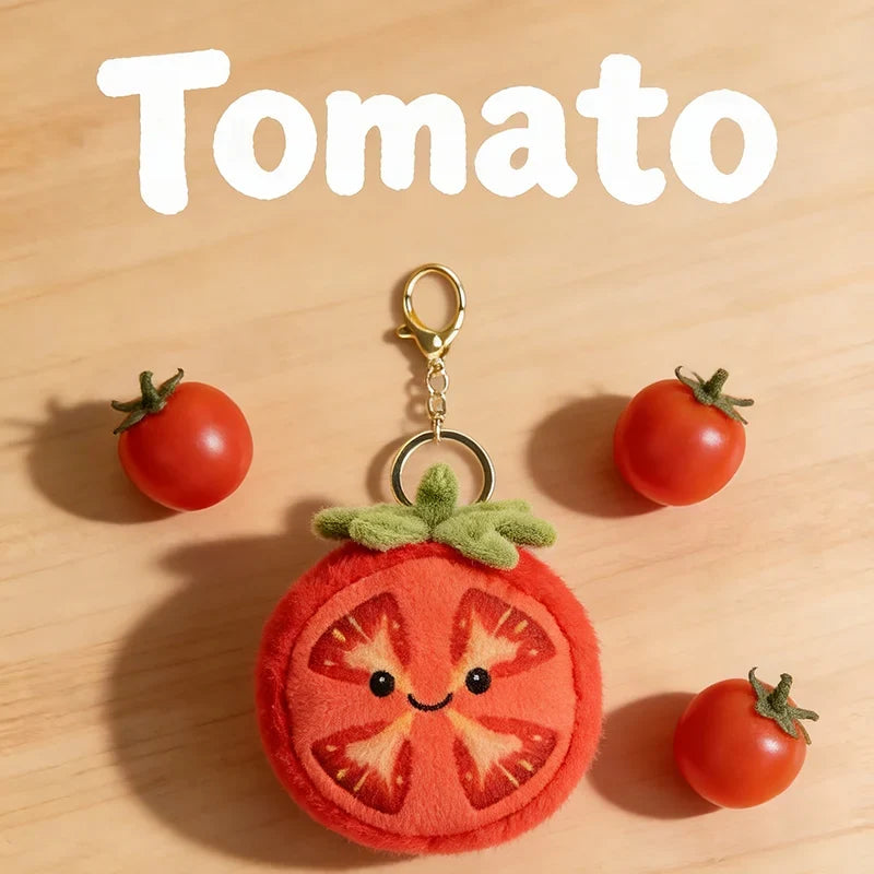 Tomato Plush Pendant, 10 cm — image 7