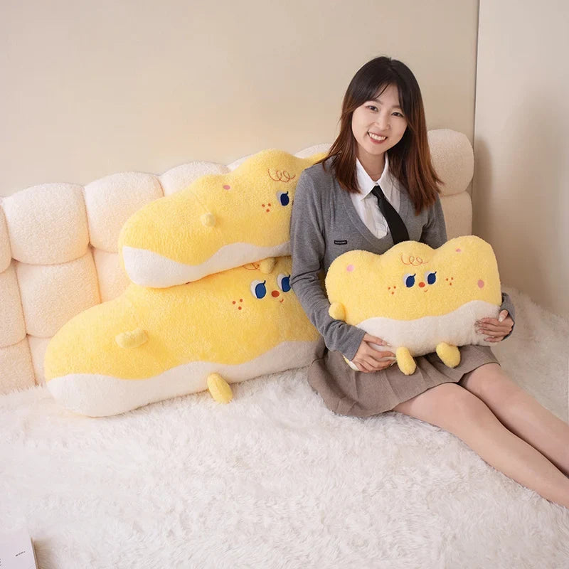 Cheese Plush Cushion - Soft Waist Support Pillow, 18-47" | 45-120 cm — image 3