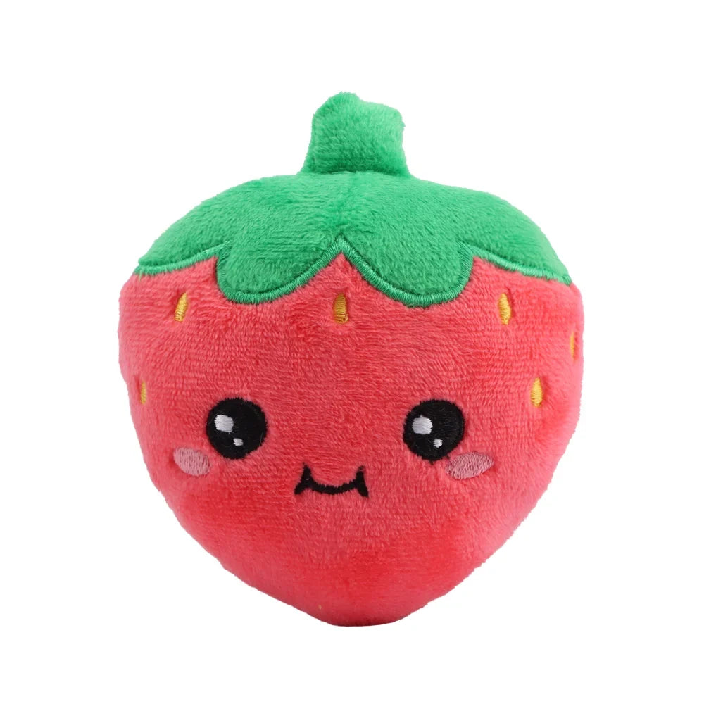 Strawberry Basket Plushie, 8" | 20 cm — image 2