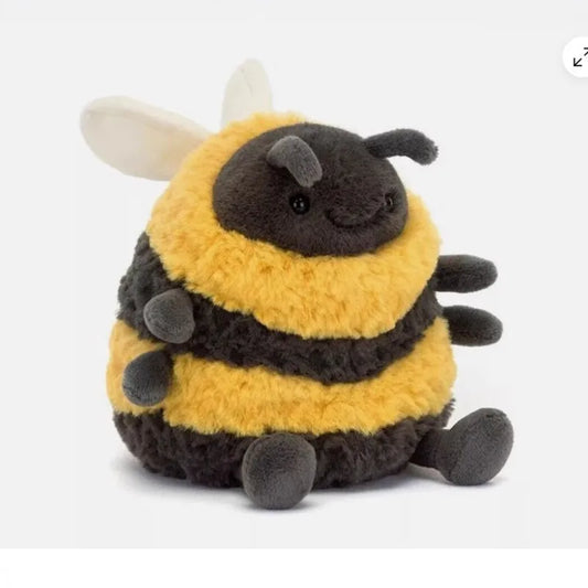 Cute Bee Plush Toy | Soft Bumble Bee Stuffed Animal — image 1