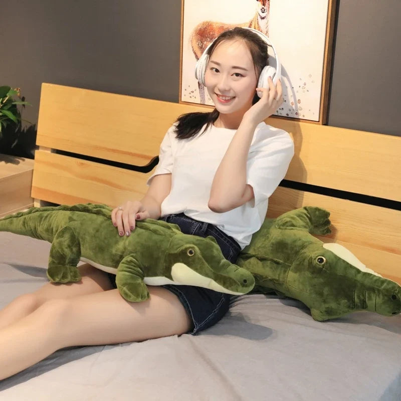 Closed-Mouth Crocodile Stuffed Animal, 3-3.9' | 90-120 cm — image 6