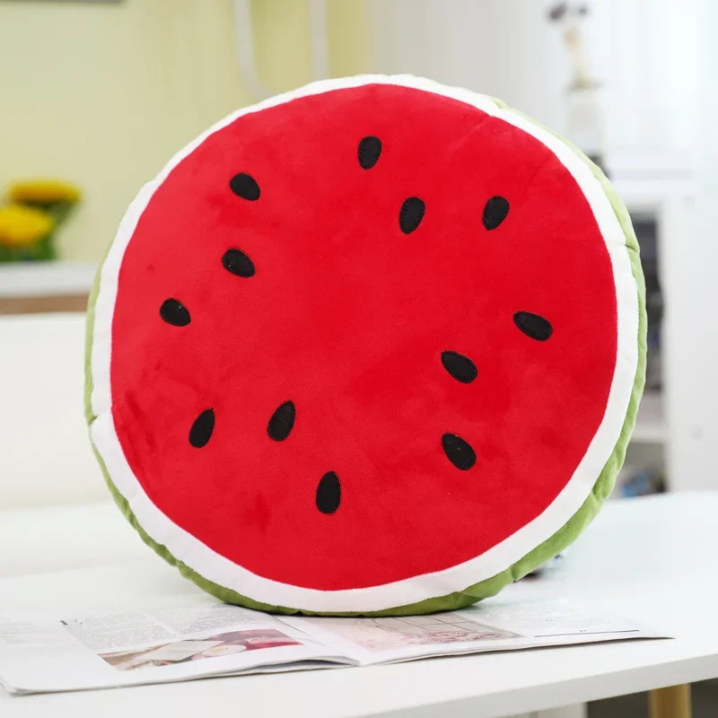 Watermelon Slice Plushie Throw Pillow, 12" | 30 cm — image 9