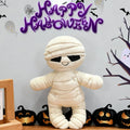 Halloween Pumpkin Mummy Plush Toy | Spooky Vegetable Stuffed Animal — image 7