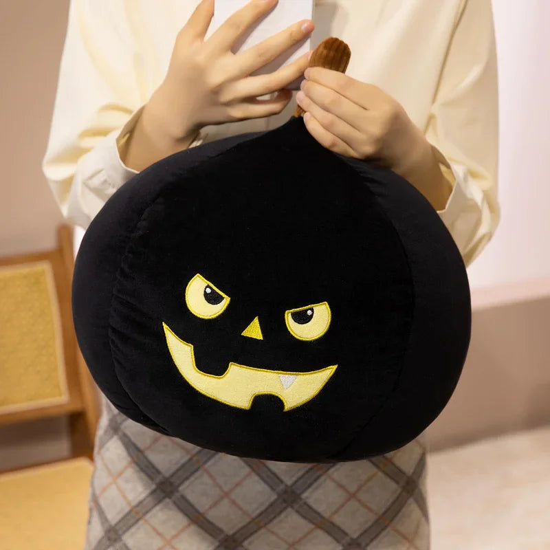 Halloween Ghost Pumpkin Plush Pillow - Soft Spooky Back Cushion, 13" | 32 cm — image 4