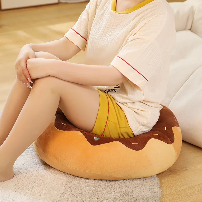 Donut Seat Cushion Plushie, Four Colors, 15-23" | 38-58 cm — image 5