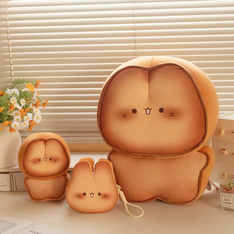 Cookie Bunny Plush Toy - Soft Biscuit Rabbit Pillow, 6-18" | 15-45 cm — image 6