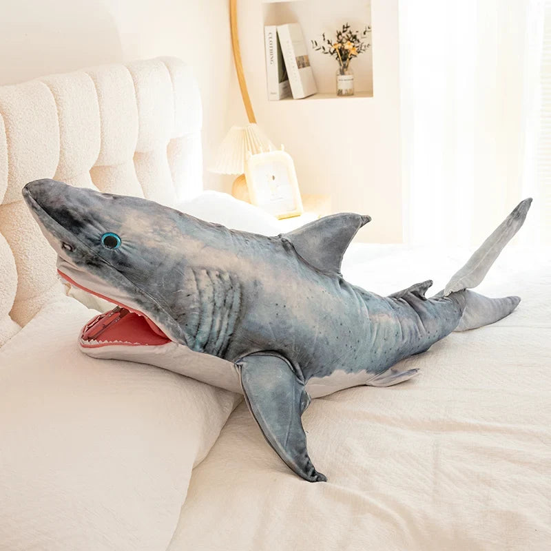 Big Bruce the Great White Shark Plush — image 2