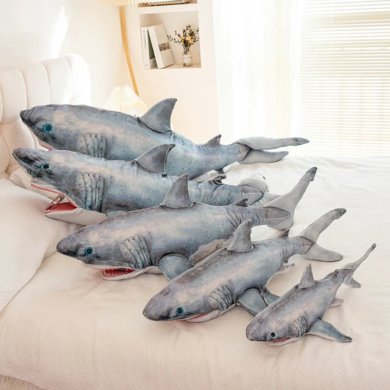 Big Bruce the Great White Shark Plush — image 3