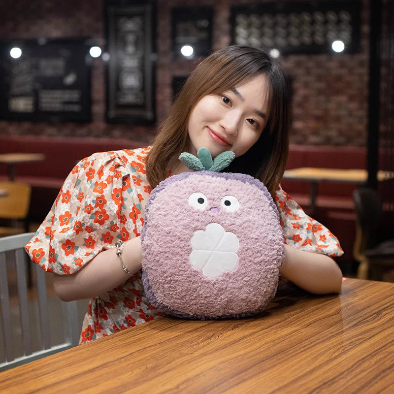 Plushie Fuzzy Fruit w/Optional Handwarmer, 5 Fruits, 14-18" | 36-45 cm — image 8