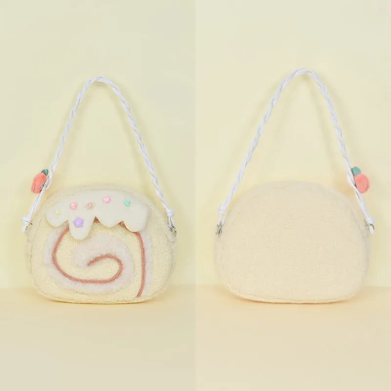 Cake Roll Plushie Shoulder Bag, 11"x9" | 28x23 cm — image 10