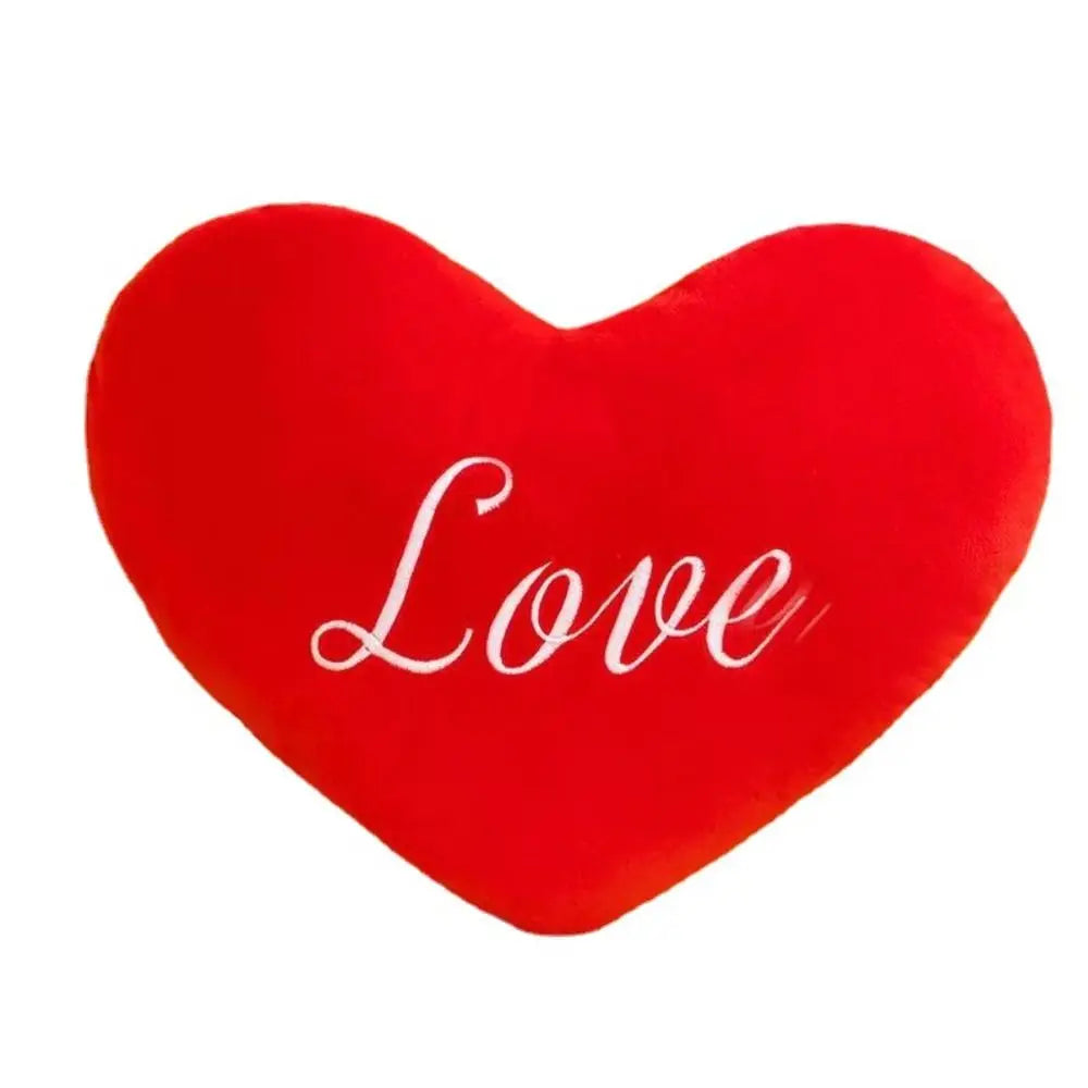 Plush Conversation Heart Throw Pillow — image 7