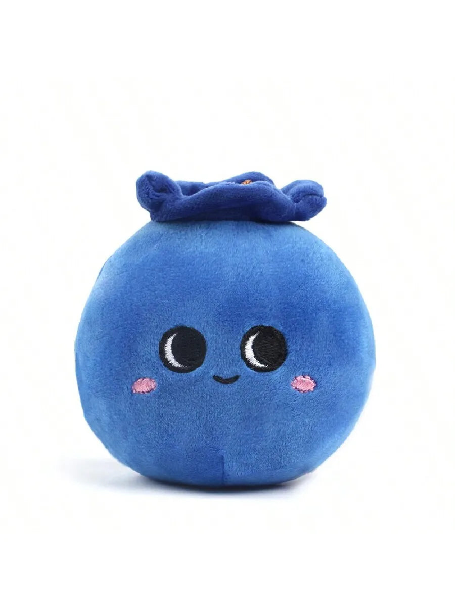 Mini Blueberry Plush Toy - Tiny Soft Fruit Doll, 3" | 8 cm — image 5