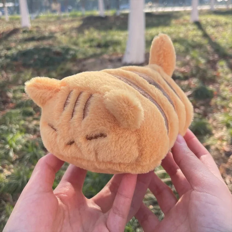 Orange Cat Plush Toy - Soft Fluffy Kitty Doll, 5-17" | 13-43 cm — image 3
