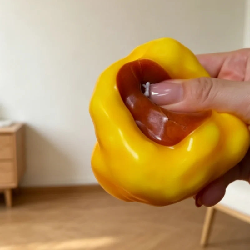 Crunchy Caramel Pudding Squishy – product image 2