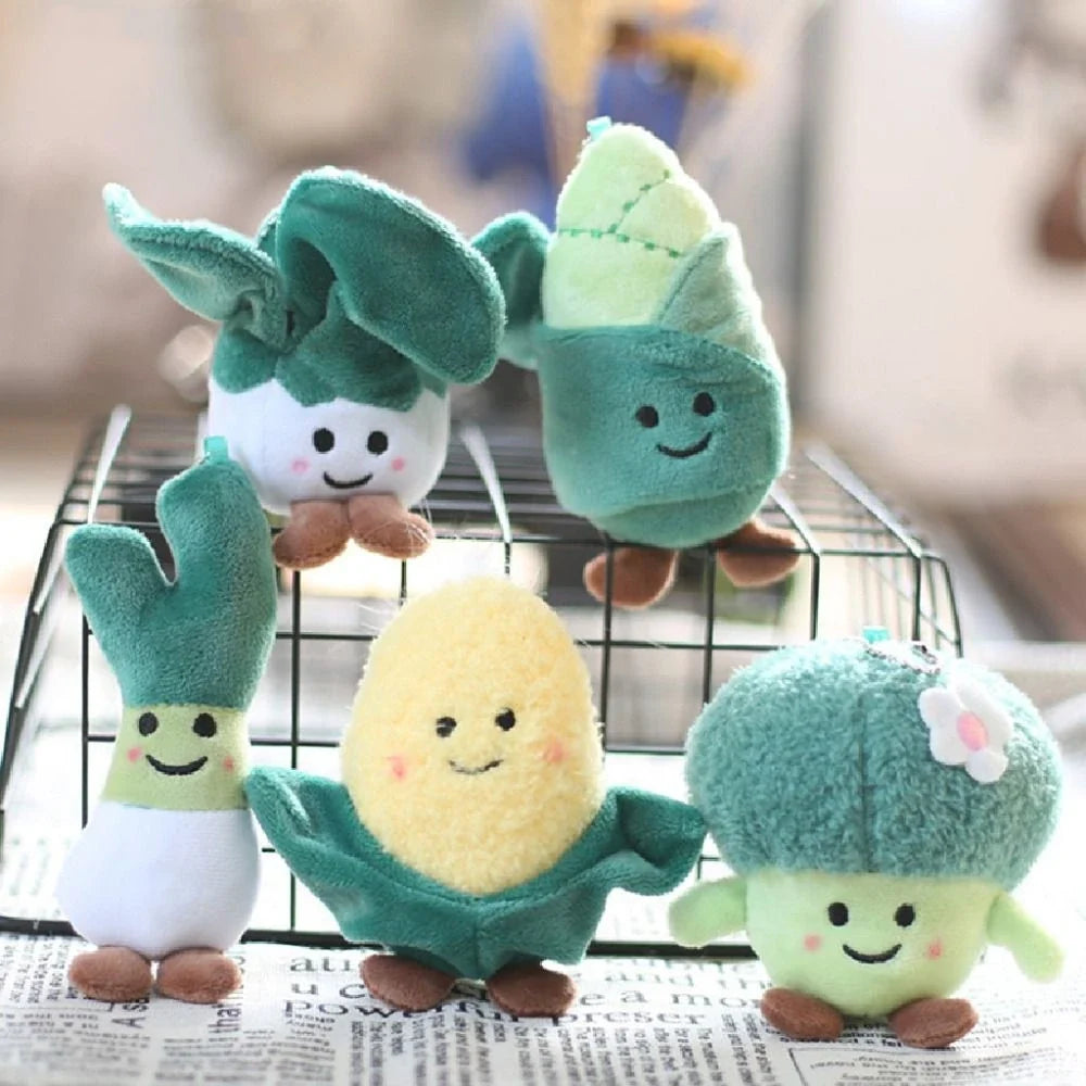 Plushie Cartoon Food Keychain, 20 Varieties — image 2