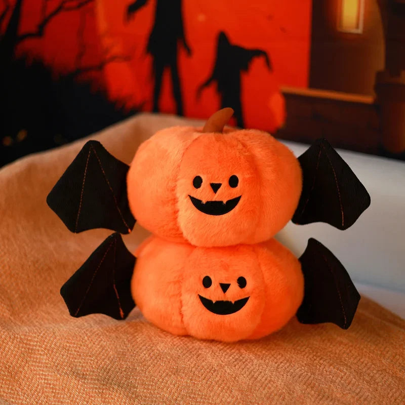Halloween Bat Pumpkin Plush Toy - Cute Spooky Doll, 8" | 20 cm — image 5