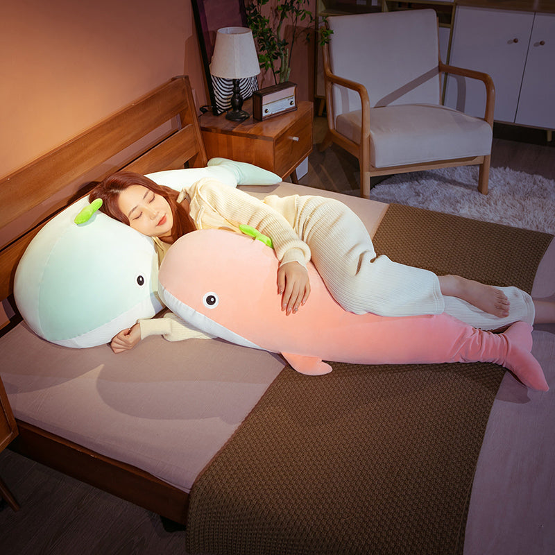 A Pod of Cuddly Whale Plushies — image 4