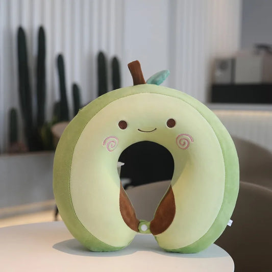 Avocado U-Shaped Travel Neck Pillow | Memory Foam Car & Airplane Pillow — image 1