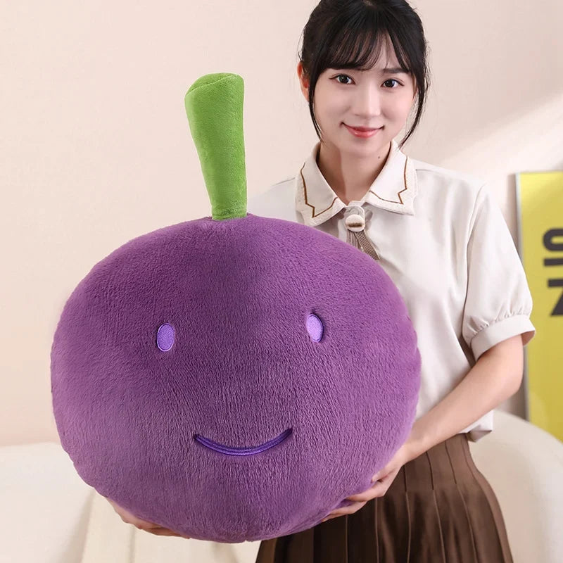 Grape Cluster Plush Toy | Cute Stuffed Fruit Plushie — image 3