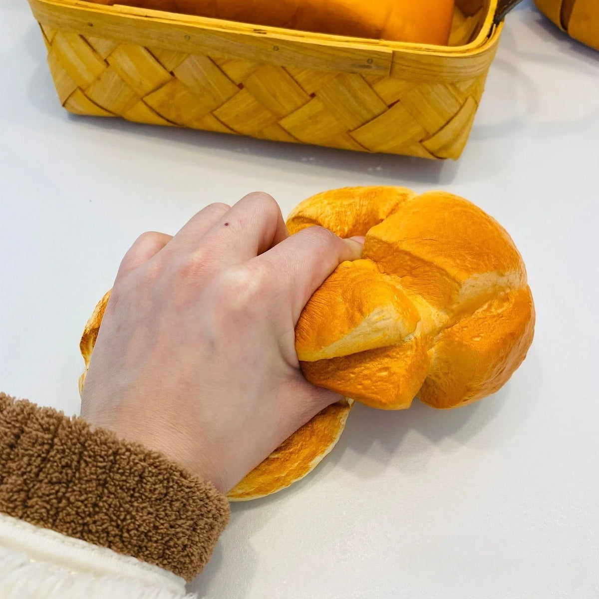 Oversized Pineapple Bun Slow Rise Squishy – product image 4