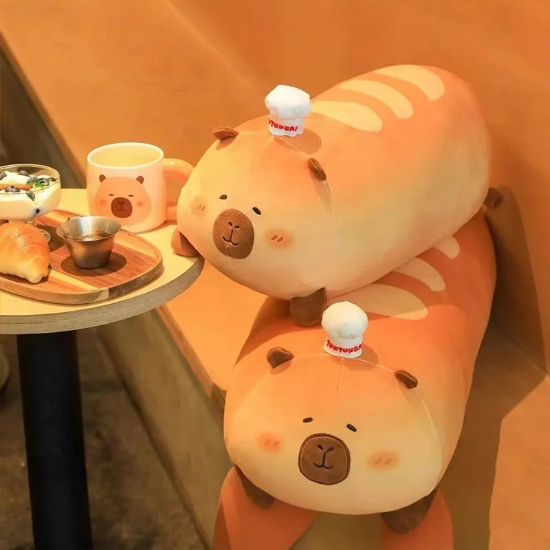 Jumbo Capybara Bread Plushie, 22-37" | 55-95 cm — image 3
