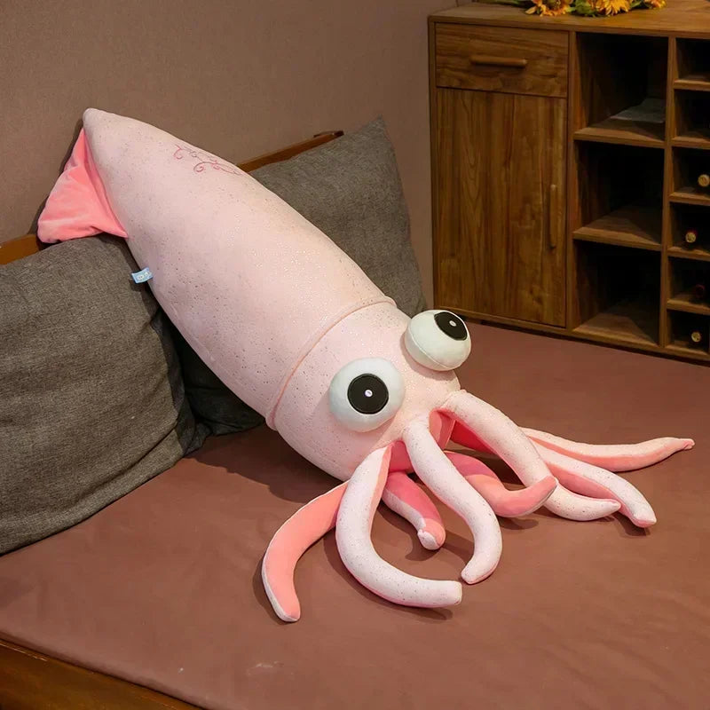 Jumbo Cartoon Squid Plushie, 2.3-4.3 ft | 70-130 cm — image 9