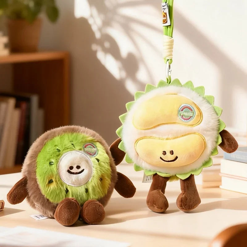 Cartoon Fruit Plush Toy Series | Cute Durian, Kiwi & Banana Stuffed Animals — image 1