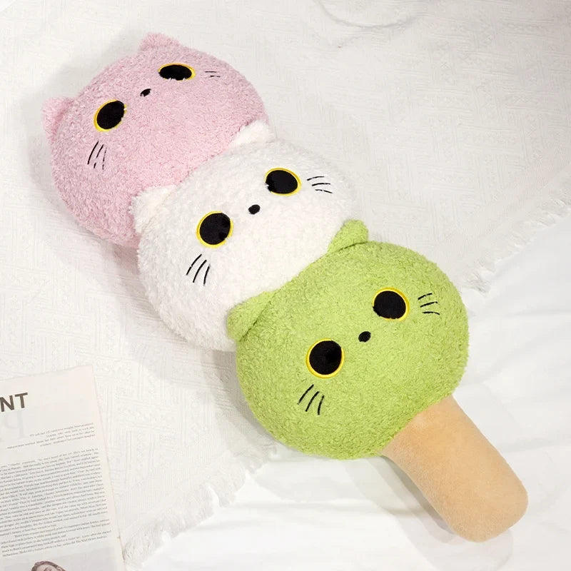 Dango Cat Plush Pillow - Soft Hanami Dumpling, 20-39" | 50-100 cm — image 9