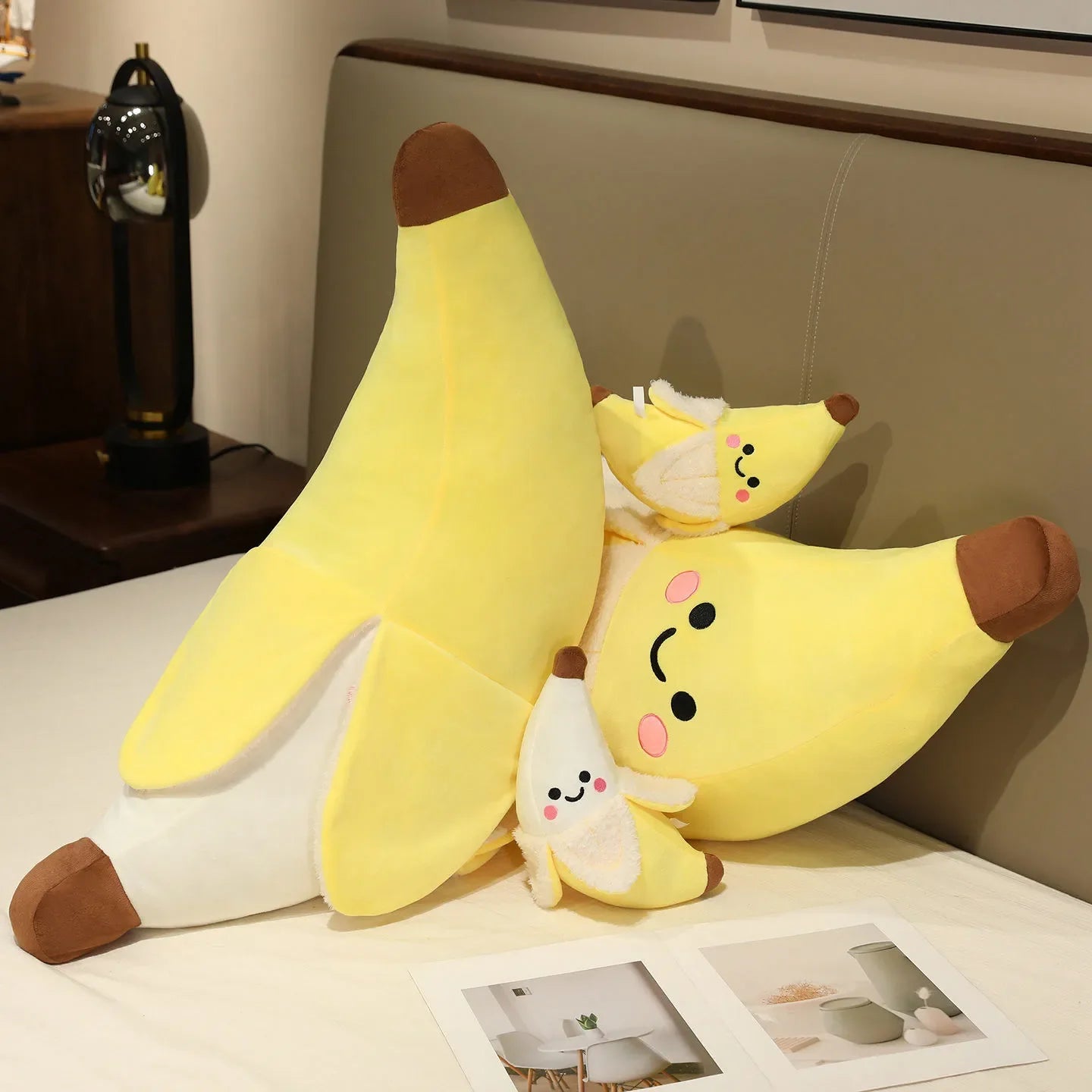 Peeled Banana Plush Pillow, 10-31" | 25-80 cm — image 2