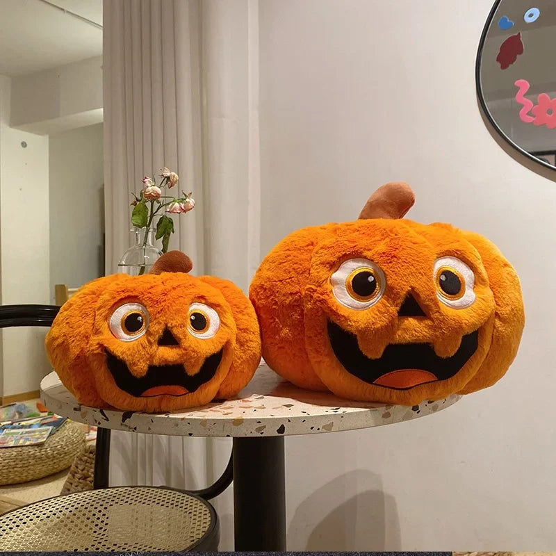 Halloween Jack-O-Lantern Plush Toy - Cute Pumpkin Doll, 10-14" | 25-35 cm — image 2