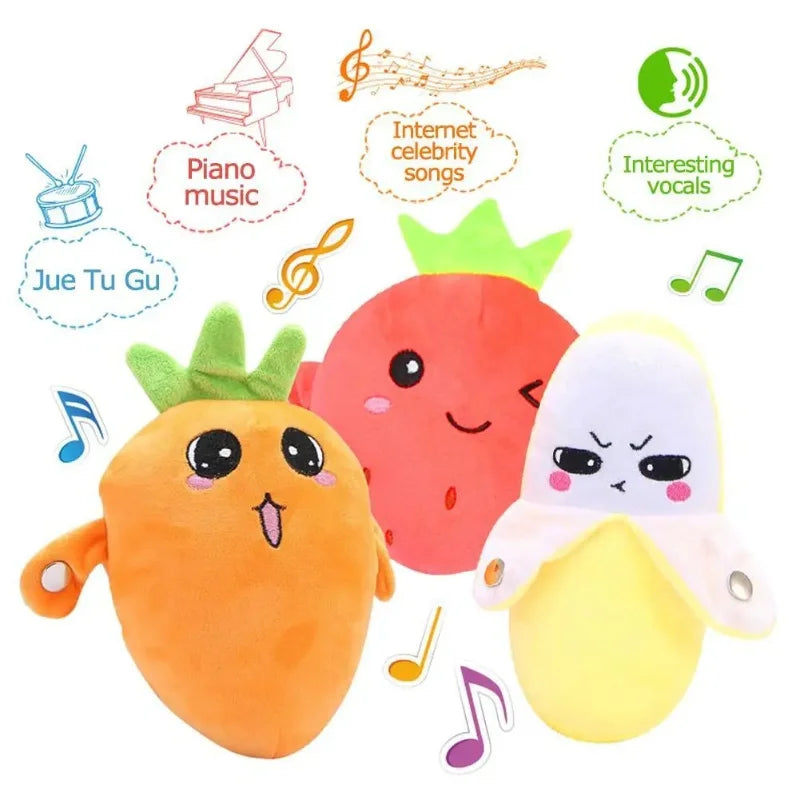 Musical Banana Plush Toy | Singing Fruit Stuffed Animal with Sound — image 6