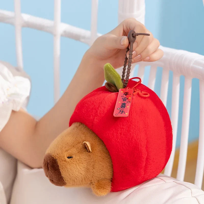 Fruit Nest Plush Toy - Mini Animal-in-Fruit Doll, 6" | 15 cm — image 4